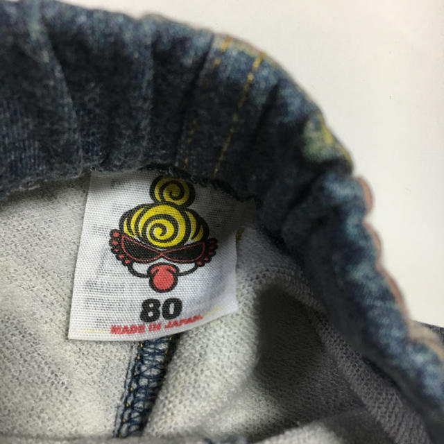 HYSTERIC MINI(ヒステリックミニ)のライクアパンツ80 キッズ/ベビー/マタニティのベビー服(~85cm)(パンツ)の商品写真