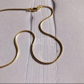 ビューティアンドユースユナイテッドアローズ(BEAUTY&YOUTH UNITED ARROWS)の再入荷snake chain necklace16inch(ネックレス)