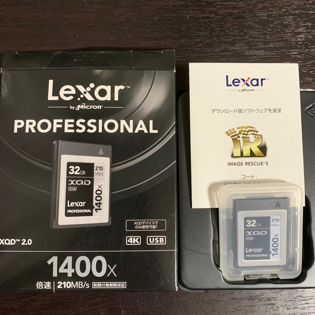 Lexar(レキサー)のレキサー LEXER XQDメモリーカード プロフェッショナル 32GB スマホ/家電/カメラのカメラ(デジタル一眼)の商品写真