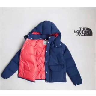 ノースフェイス(THE NORTH FACE) オレンジ ダウンジャケット