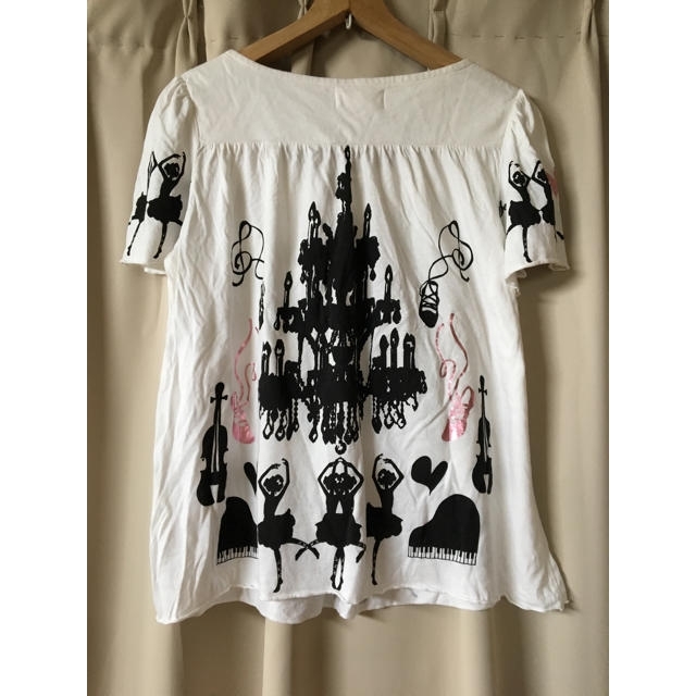 CHACOTT(チャコット)のバレエ Tシャツ  スカラー　 レディースのトップス(Tシャツ(半袖/袖なし))の商品写真