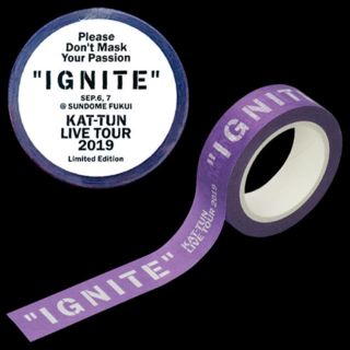 カトゥーン(KAT-TUN)のKAT−TUN IGNITE マスキングテープ マステ 福井(アイドルグッズ)