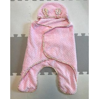 ニシキベビー(Nishiki Baby)のsweet girl おくるみ アフガン 美品✨(おくるみ/ブランケット)