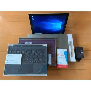 マイクロソフト(Microsoft)のsurface pro3  core i7 希少(ノートPC)