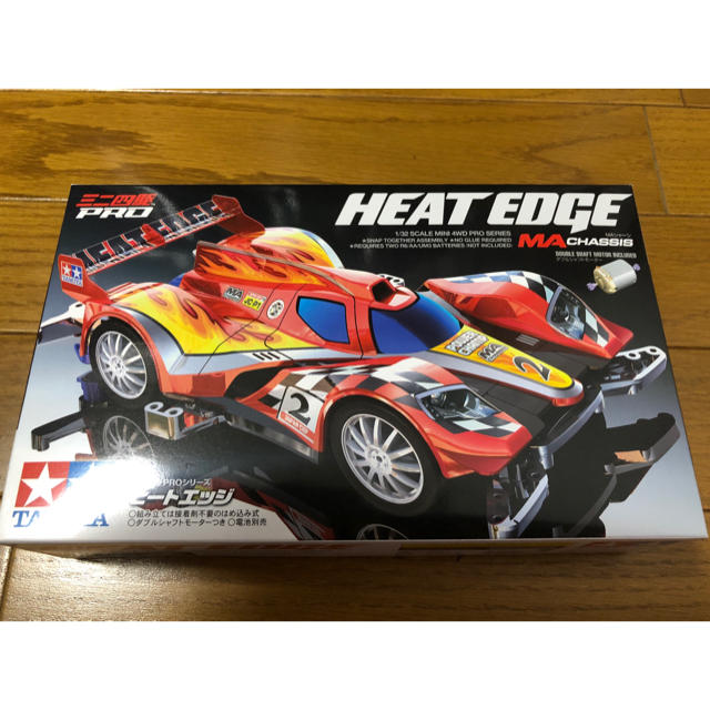 heat edge ミニ四駆 エンタメ/ホビーのおもちゃ/ぬいぐるみ(模型/プラモデル)の商品写真