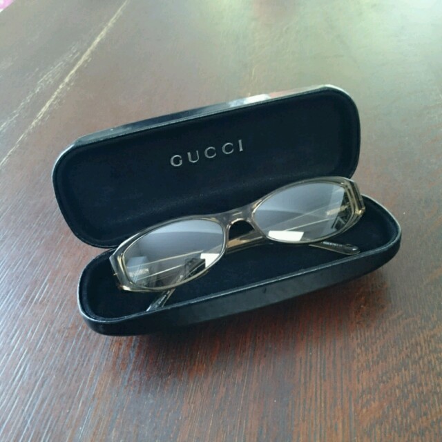 Gucci(グッチ)のGUCCI♡だて眼鏡 レディースのファッション小物(サングラス/メガネ)の商品写真