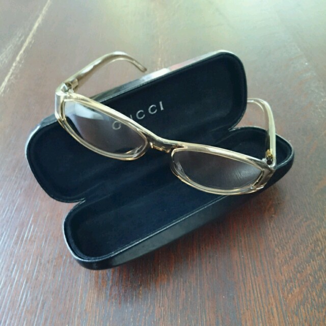 Gucci(グッチ)のGUCCI♡だて眼鏡 レディースのファッション小物(サングラス/メガネ)の商品写真