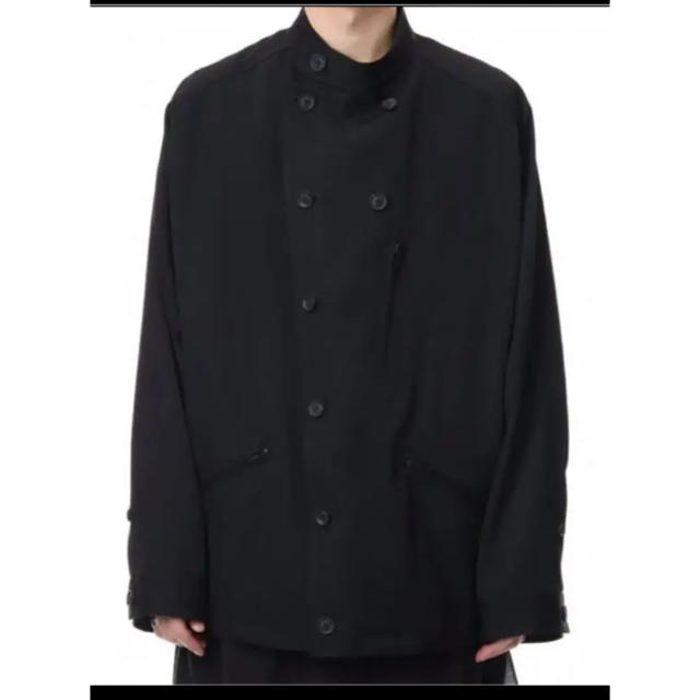 Yohji Yamamoto(ヨウジヤマモト)のyohji yamamoto ノーカラージャケット メンズのジャケット/アウター(ノーカラージャケット)の商品写真