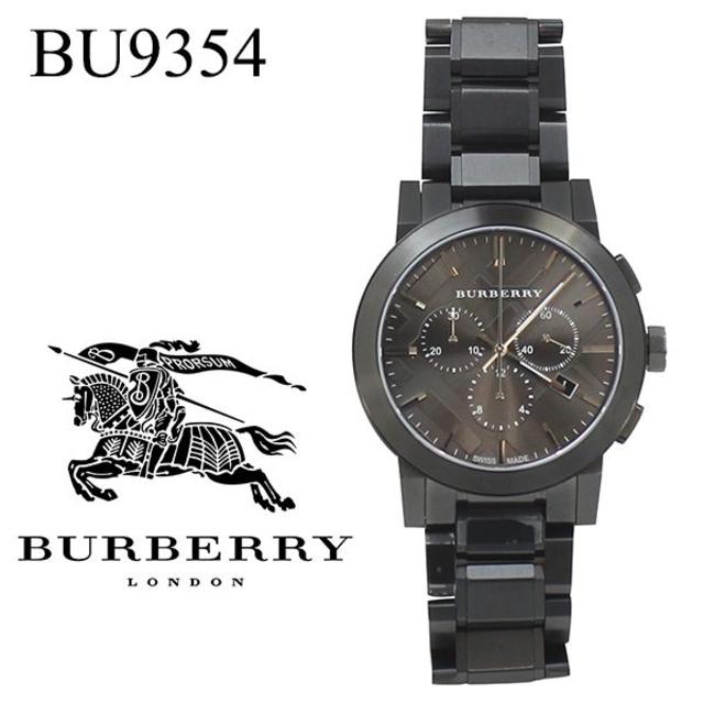 BURBERRY - 未使用 バーバリー クロノグラフ メンズ腕時計 BU9354 ガンメタの通販 by ShinMaki's shop|バーバリーならラクマ