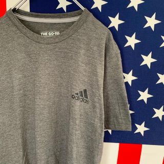 アディダス(adidas)のUSA古着 アディダス ワンポイント Tシャツ M(Tシャツ/カットソー(半袖/袖なし))