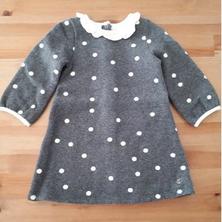 プチバトー(PETIT BATEAU)のプチバトー　ワンピース　18ヵ月/81㎝(ワンピース)