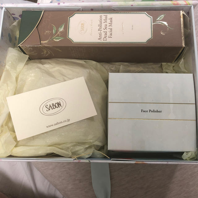 SABON(サボン)のサボン  フェイスポリッシャーとマスクセット ⭐️値下げ コスメ/美容のスキンケア/基礎化粧品(パック/フェイスマスク)の商品写真