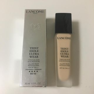 ランコム(LANCOME)のランコム ファンデーション タンイドル BO02 新品(ファンデーション)