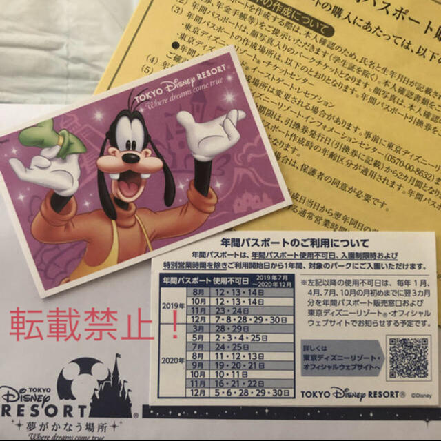 Disney ディズニーランド ディズニーシー 年間パスポート 年パス 引換券の通販 By ちむた S Shop ディズニーならラクマ