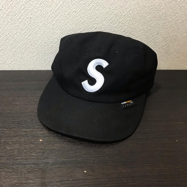 Supreme 18ss キャップ 黒 ブラック