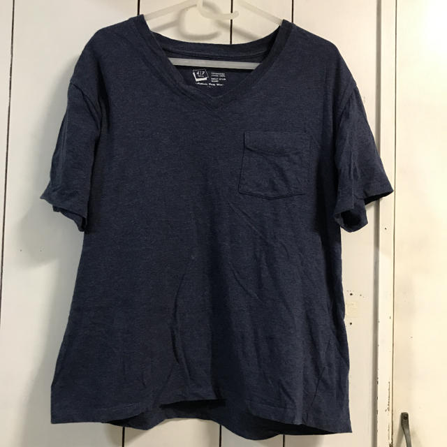 EDIFICE(エディフィス)のEDIFICE エディフィス コットン 100% シンプル Vネック Tシャツ メンズのトップス(Tシャツ/カットソー(半袖/袖なし))の商品写真