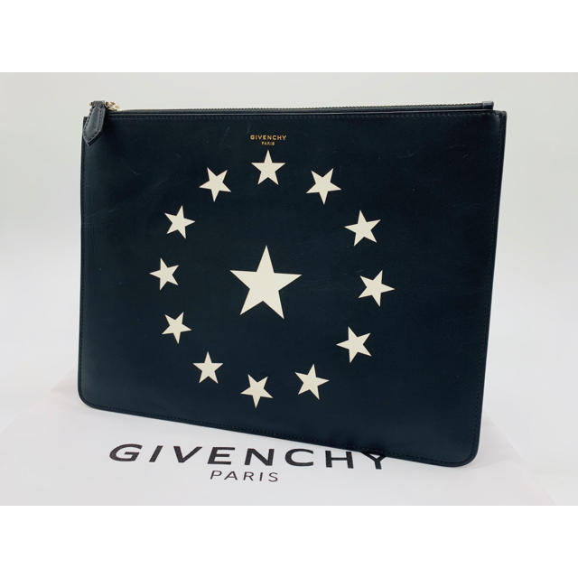 正規品 GIVENCHY clutch ジバンシー レザー クラッチバッグ