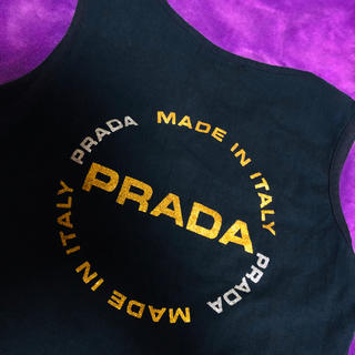 プラダ(PRADA)のPRADA ヴィンテージノースリーブ(カットソー(半袖/袖なし))