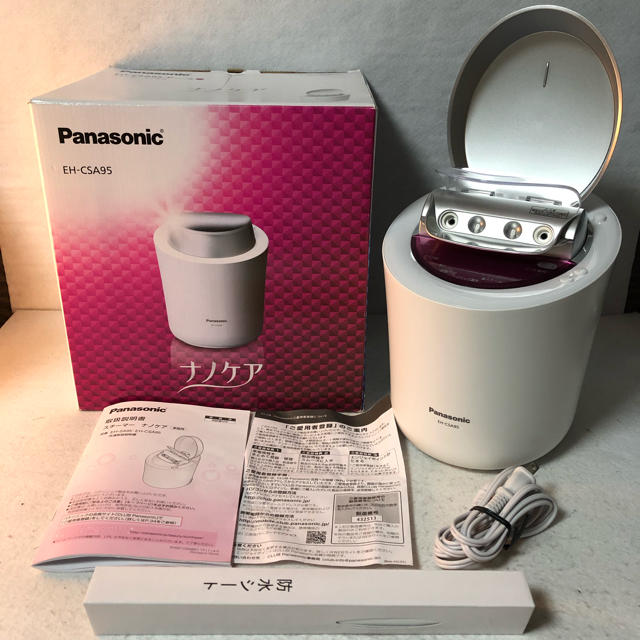 Panasonic - パナソニック スチーマー ナノケア ピンク調 EH-CSA95-Pの通販 by リユースショップ|パナソニックならラクマ
