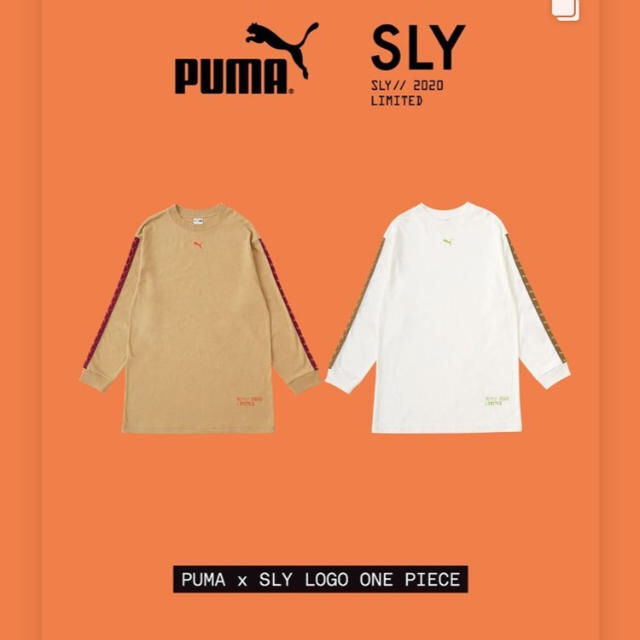 PUMA x SLY LOGO ONE PIECE★ホワイト