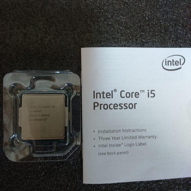 Intel Core i5 6600K (Skylake) 中古動作品♪の通販 by TPX's shop｜ラクマ