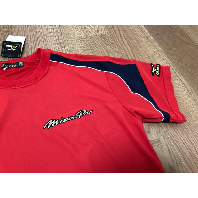 MIZUNO - ミズノプロ ・ ベースボールシャツ ・限定品 ・サイズLの通販 by みずいろ's shop｜ミズノならラクマ