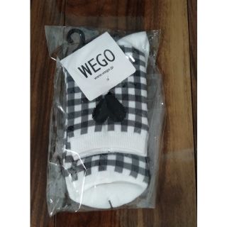 ウィゴー(WEGO)のWEGO ギンガムチェックハートソックス(ソックス)