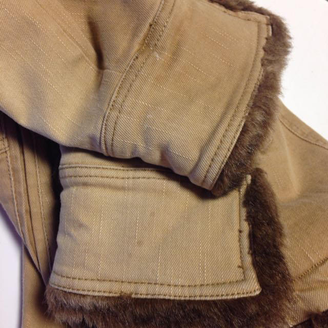 INGNI(イング)のファー付きデニム素材コート レディースのジャケット/アウター(毛皮/ファーコート)の商品写真