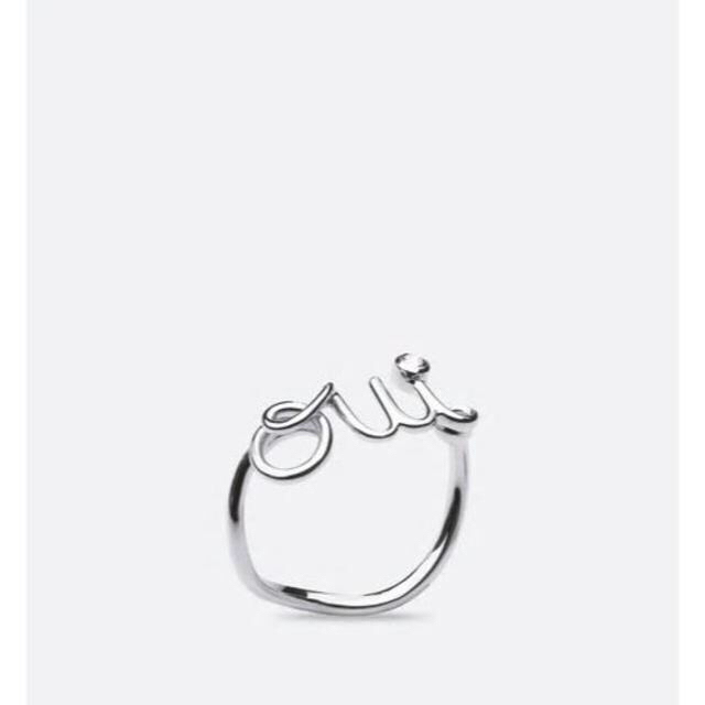 Dior(ディオール)のDior ディオール oui リング ホワイトゴールド 48 レディースのアクセサリー(リング(指輪))の商品写真