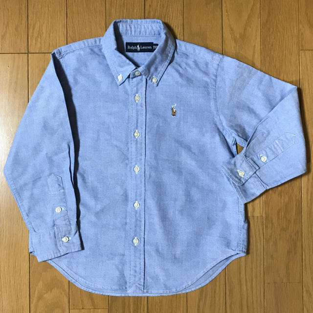 Ralph Lauren(ラルフローレン)の【美品】ラルフローレン デニムシャツ/110 キッズ/ベビー/マタニティのキッズ服男の子用(90cm~)(ブラウス)の商品写真