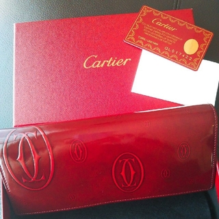 カルティエ(Cartier)の新品　　Cartier♡長財布ハッピーバースデー(財布)