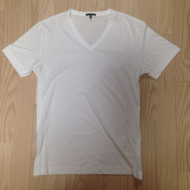 theory(セオリー)の《theory》Ｖネックシャツ メンズのトップス(Tシャツ/カットソー(半袖/袖なし))の商品写真