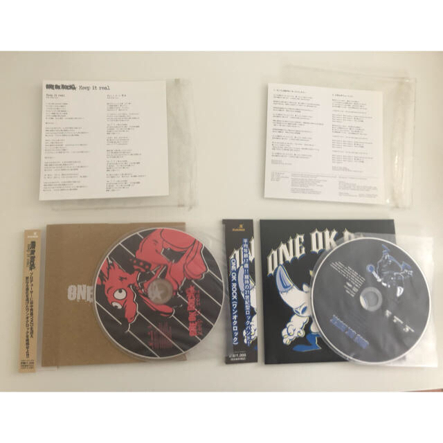 エンタメ/ホビーONE OK ROCK 廃盤CD2枚