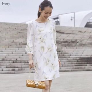 トッコ(tocco)の✧美品✧tocco♡花柄ワンピース(ひざ丈ワンピース)