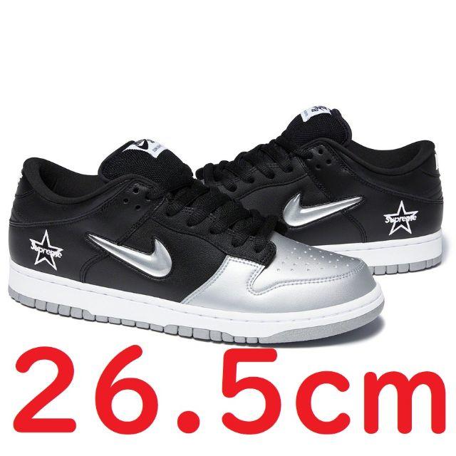 26.5cm Supreme Nike SB Dunk Low 19fw