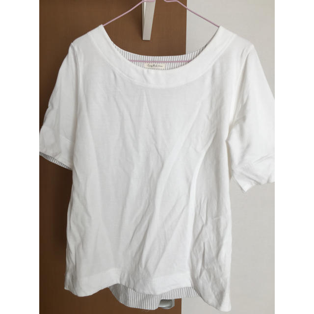 FELISSIMO(フェリシモ)のフェリシモ Tシャツ LL 美品 レディースのトップス(Tシャツ(半袖/袖なし))の商品写真