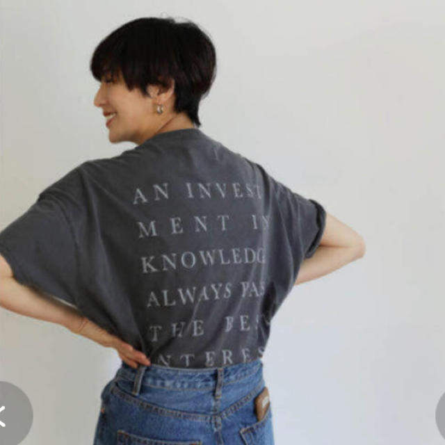 TODAYFUL Backprint Boyfriend T-shirts 美品