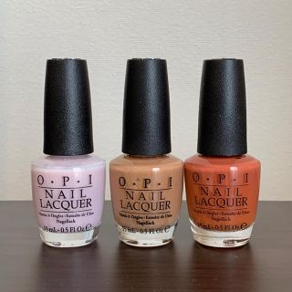 オーピーアイ(OPI)のOPI ネイルポリッシュ 3色セット 約9割残(マニキュア)