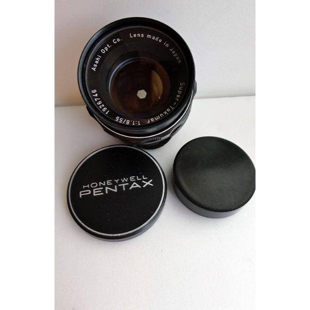 PENTAX(ペンタックス)の人気のPentax Super Takumar 55mm F1.8 極美品 スマホ/家電/カメラのカメラ(レンズ(単焦点))の商品写真