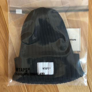 ダブルタップス(W)taps)のwtaps BEANIE 01 /BEANIE. WOAC ビーニー  新品 黒(ニット帽/ビーニー)