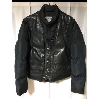 ショット(schott)のschott ショット 2way レザーベスト ダウンJKT(ダウンジャケット)