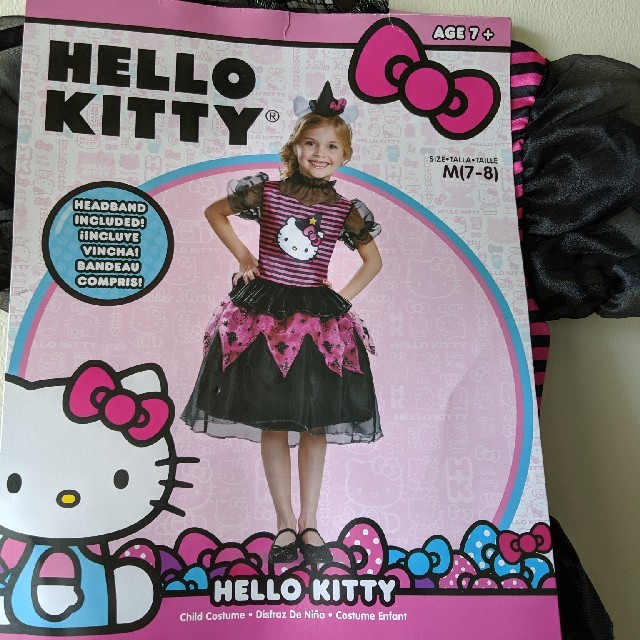 サンリオ(サンリオ)のHello Kitty　ハロウィンコスチューム キッズ/ベビー/マタニティのキッズ服女の子用(90cm~)(その他)の商品写真