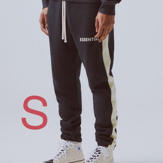 essentials side stripe sweatpants-