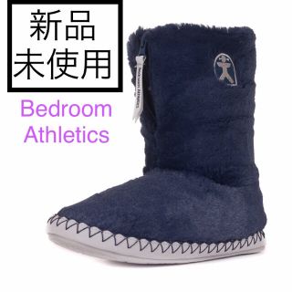 【新品未使用】Bedroom Athletics ルームシューズ ネイビー(スリッパ/ルームシューズ)