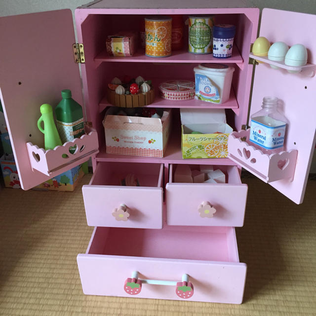 マザーガーデン デラックス冷蔵庫 キッズ/ベビー/マタニティのおもちゃ(知育玩具)の商品写真