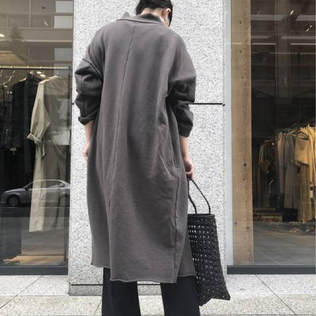 L'Appartement DEUXIEME CLASSE(アパルトモンドゥーズィエムクラス)のアパルトモン グッドグリーフ SWEAT COAT  レディースのジャケット/アウター(ガウンコート)の商品写真