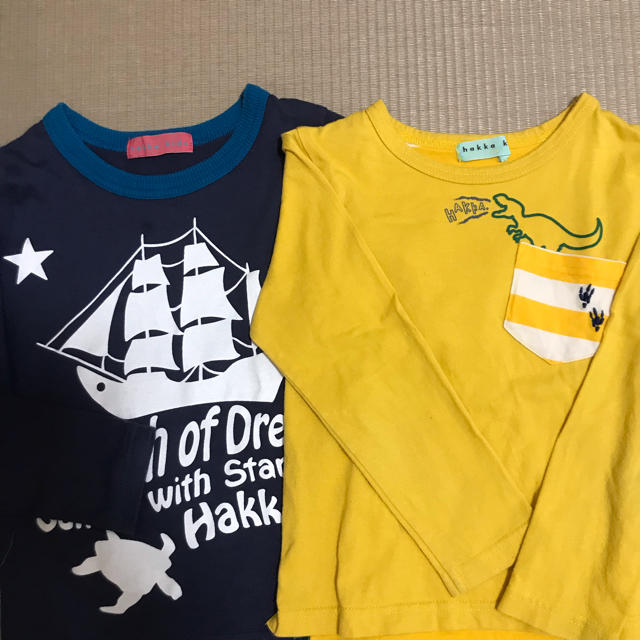 hakka kids(ハッカキッズ)のhakka kids Tシャツ 男の子 110 キッズ/ベビー/マタニティのキッズ服男の子用(90cm~)(Tシャツ/カットソー)の商品写真