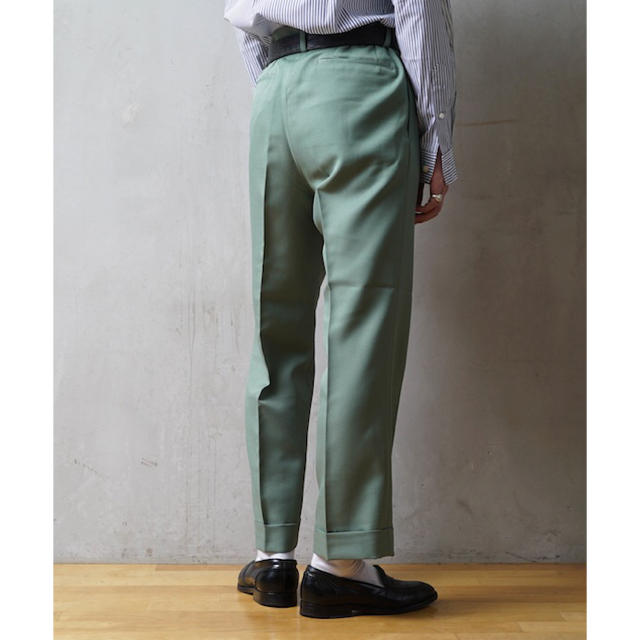 Jieda(ジエダ)のKAIKO THE PREST OLIVE メンズのパンツ(スラックス)の商品写真