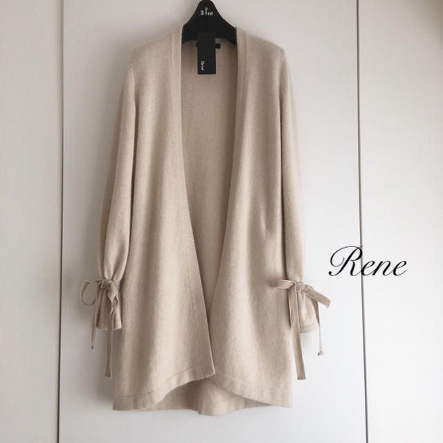 新品‼️【50%off】Rene ルネ ロングカーディガン コート アンゴラ混♡