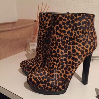 ナインウエスト(NINE WEST)のナインウエスト レオパードブーツ(ブーツ)